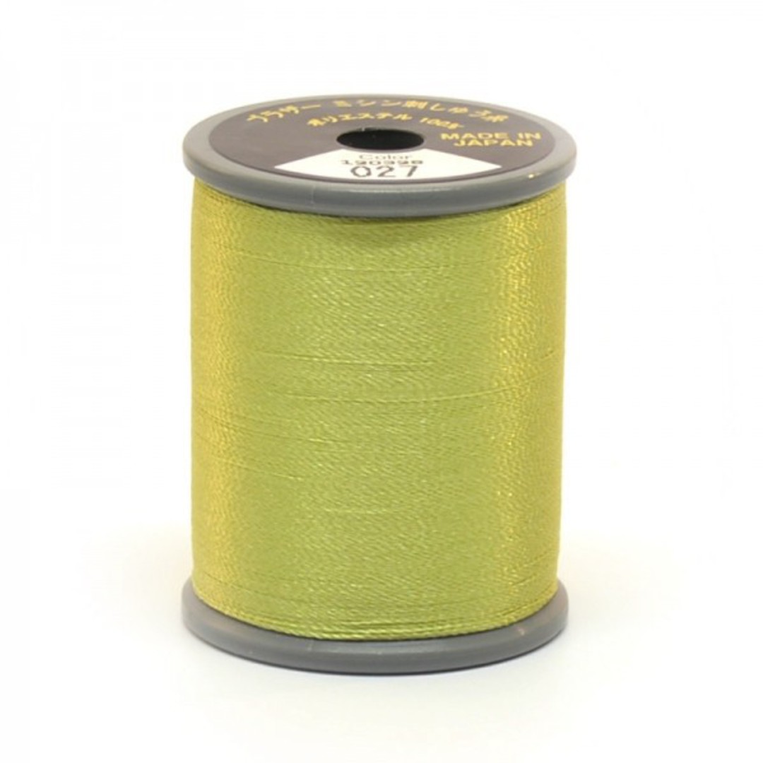 Brother Embroidery Thread - 300m - Fresh Green 027 image 0